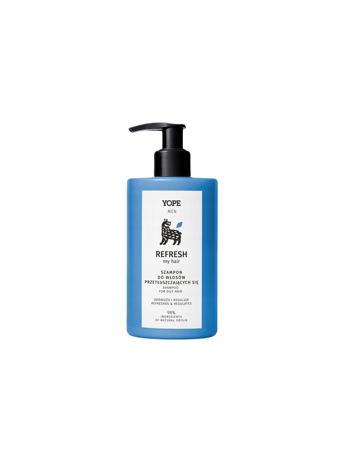 Yope shampoo rinfresca i miei capelli da uomo 300 ml