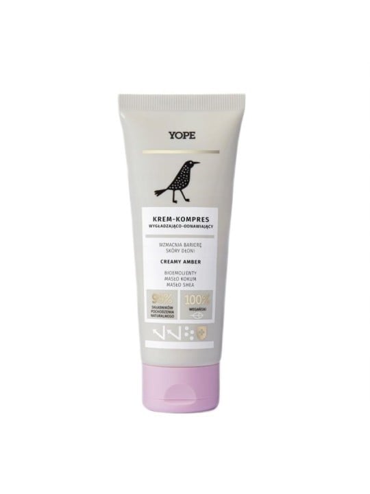Yope crema mani levigante e rinnovatrice - impacco ambrato cremoso 50 ml