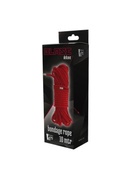 Dream toys corda per bondage blaze deluxe rossa da 10 m