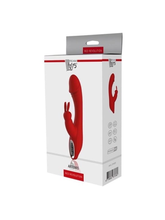 Dream toys vibratore multifunzione red revolution artemis