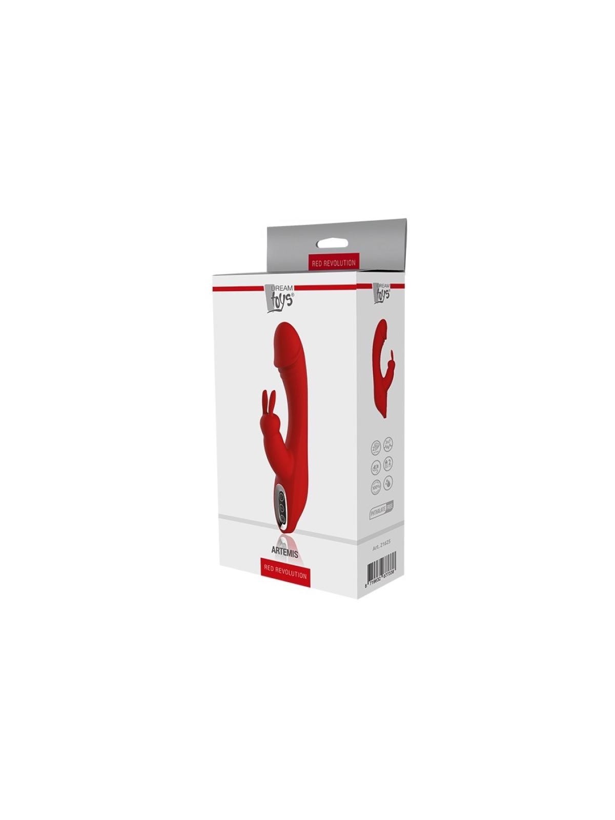 Dream toys vibratore multifunzione red revolution artemis