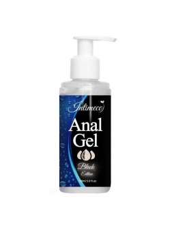 Intimeco anal gel black edition gel anale idratante con proprietà di scorrimento con pompa 150 ml