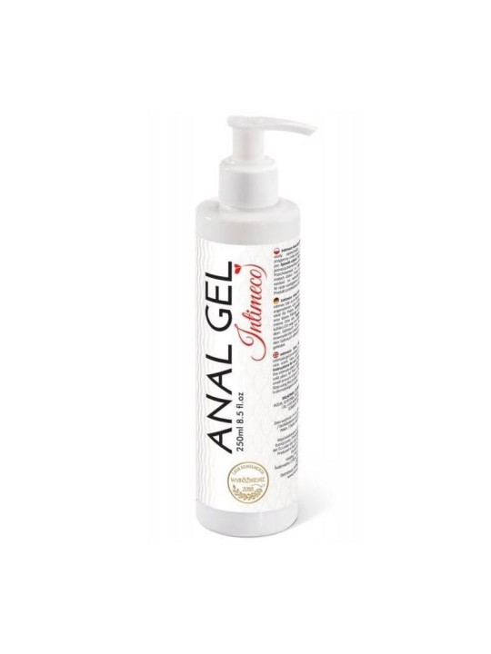 Intimeco anal gel gel anale idratante con proprietà scivolanti con pompa 250 ml