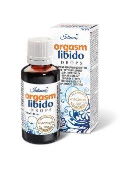 Intimeco orgasm libido drops gocce per aumentare la libido e l'orgasmo integratore alimentare 30 ml