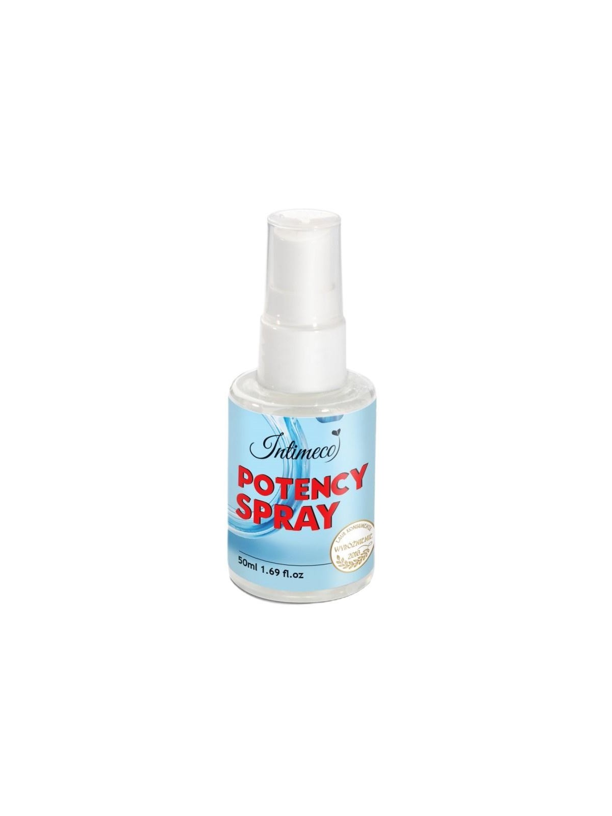 Intimeco potency spray fluido intimo per uomo che aumenta il desiderio sessuale 50 ml