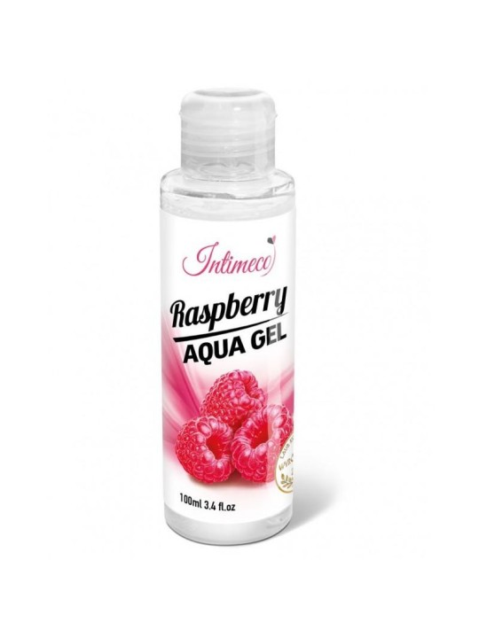 Intimeco gel acqua idratante intimo raspberry aqua gel lampone 100ml