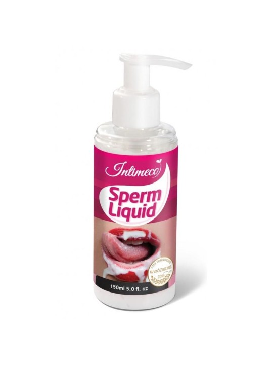 Intimeco sperm liquid gel erotico simile allo sperma vero con pompa 150 ml
