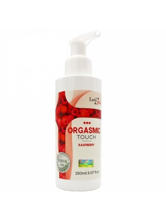 Love stim olio intimo aromatico al lampone orgasmic touch 150 ml