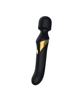 Marc dorcel massaggiatore dual orgasms con vibratore rotante nero