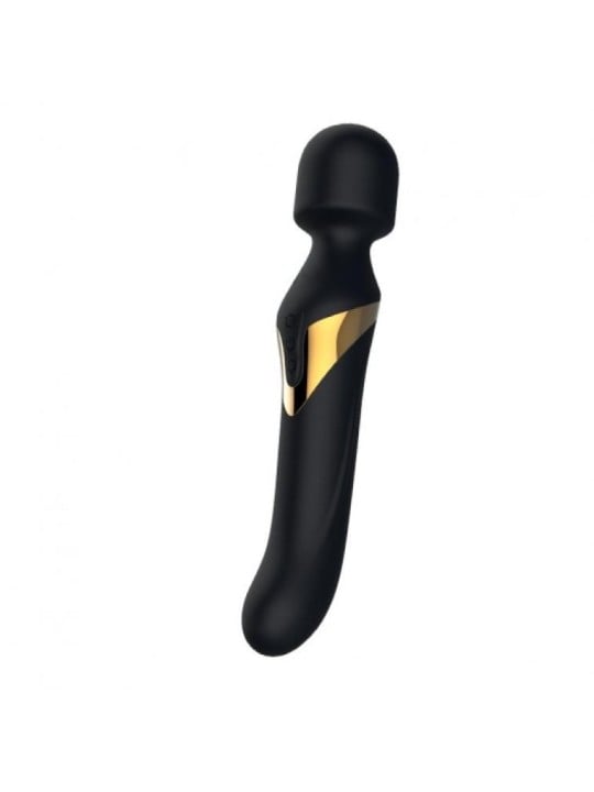 Marc dorcel massaggiatore dual orgasms con vibratore rotante nero