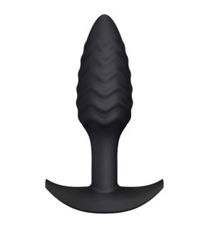 Marc dorcel plug anale in silicone ondulato plug anale nero