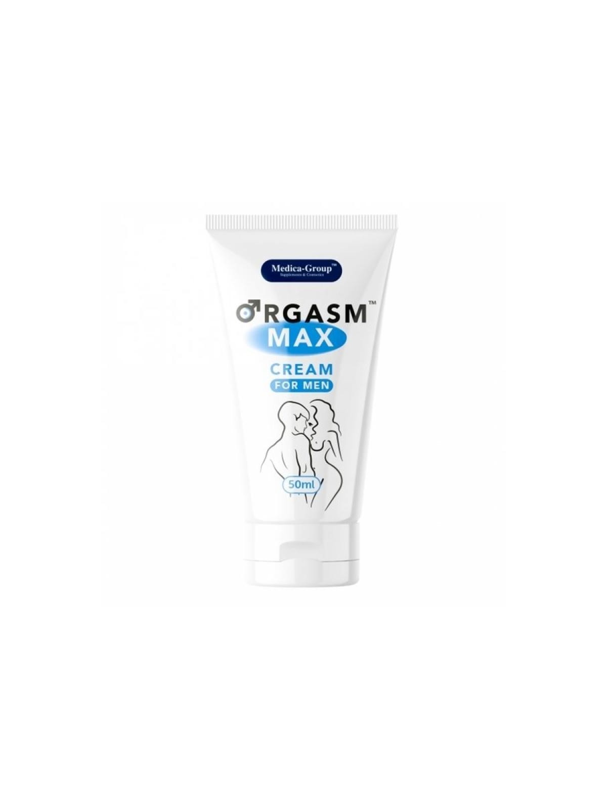 Medica-group orgasm max cream for men crema intima per erezioni forti e durature per uomo 50 ml