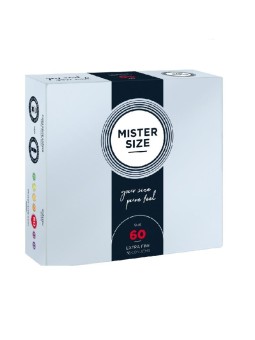 Mister size preservativi preservativi taglia 60mm 36 pezzi.