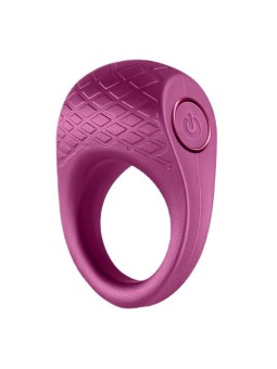 Nsnovelties anello per il pene seduction levi metallic burgundy