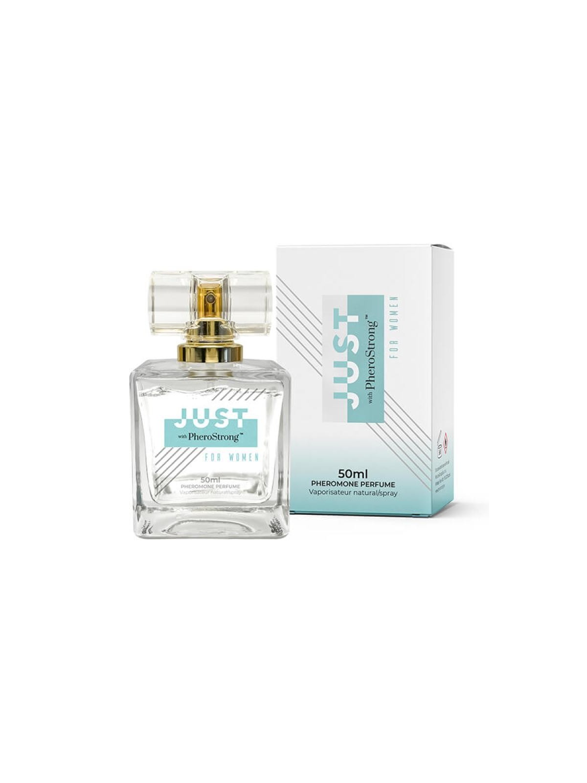 Pherostrong profumo just pheromone per donna, profumo con feromoni per donna, spray da 50 ml