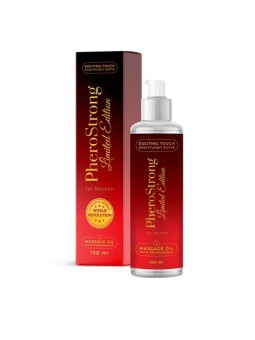 Pherostrong olio da massaggio con feromoni in edizione limitata per donna, 100 ml