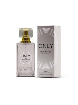 Pherostrong solo profumo ai feromoni per donna, profumo con feromoni per donna spray 50 ml