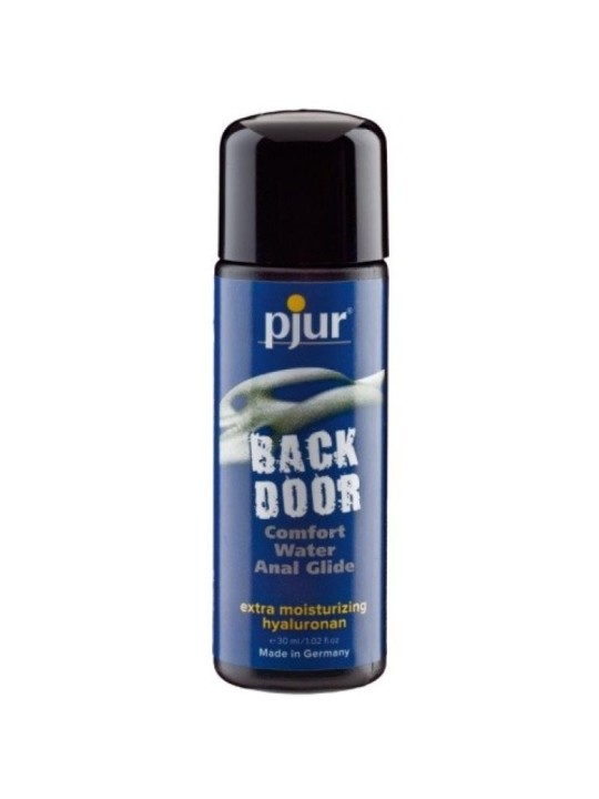 Pjur lubrificante inodore a base d'acqua back door comfort anal water glide per il sesso anale 30 ml