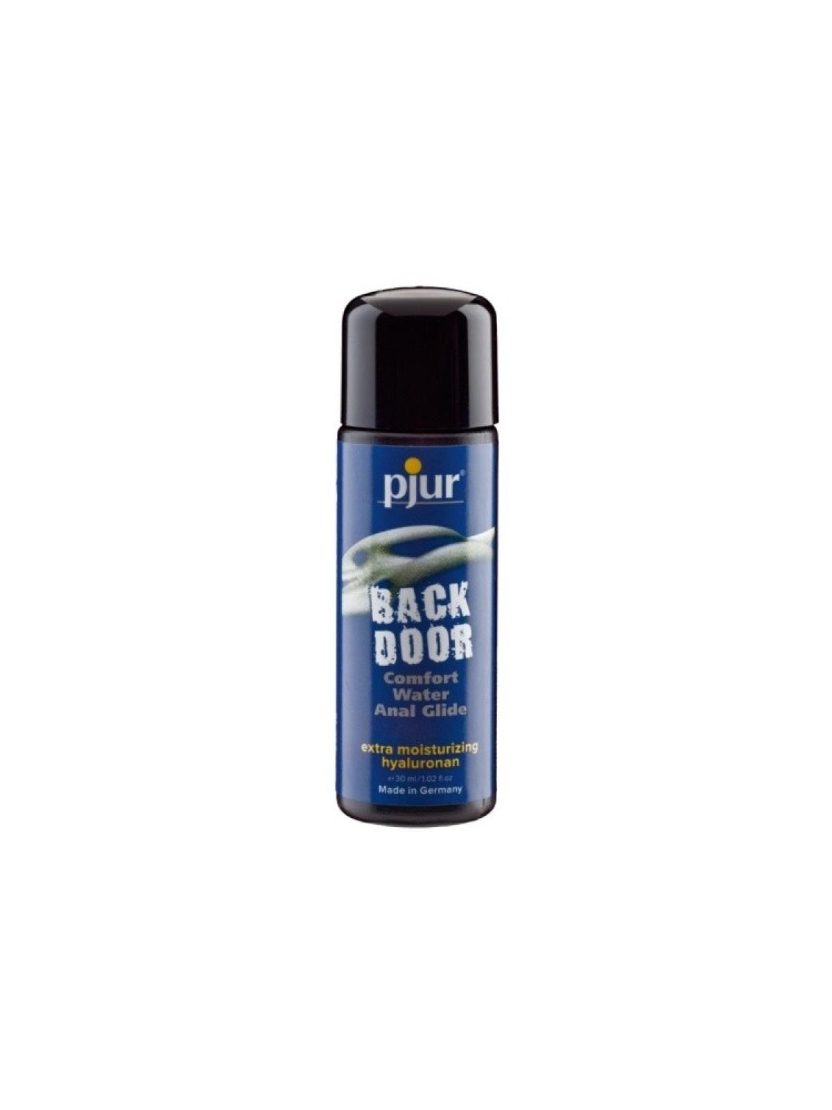 Pjur lubrificante inodore a base d'acqua back door comfort anal water glide per il sesso anale 30 ml