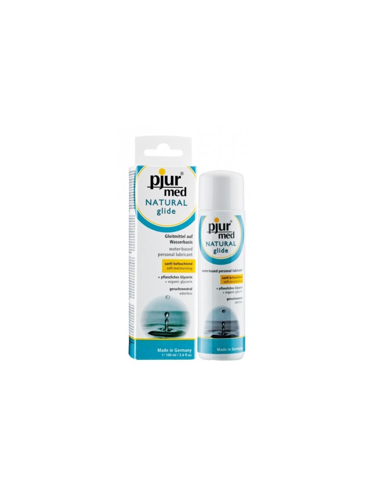 Pjur lubrificante idratante a base d'acqua med natural glide 100 ml