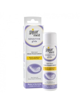 Pjur lubrificante delicato a base d'acqua med sensitive glide 100 ml