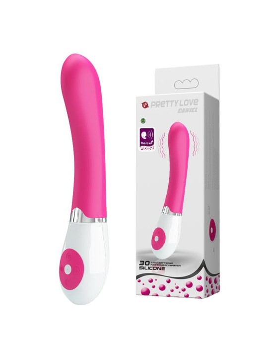 Pretty love vibratore daniel con 30 funzioni di vibrazione con attivazione vocale