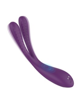 S-hande vibratore multifunzionale jade rabbit violet