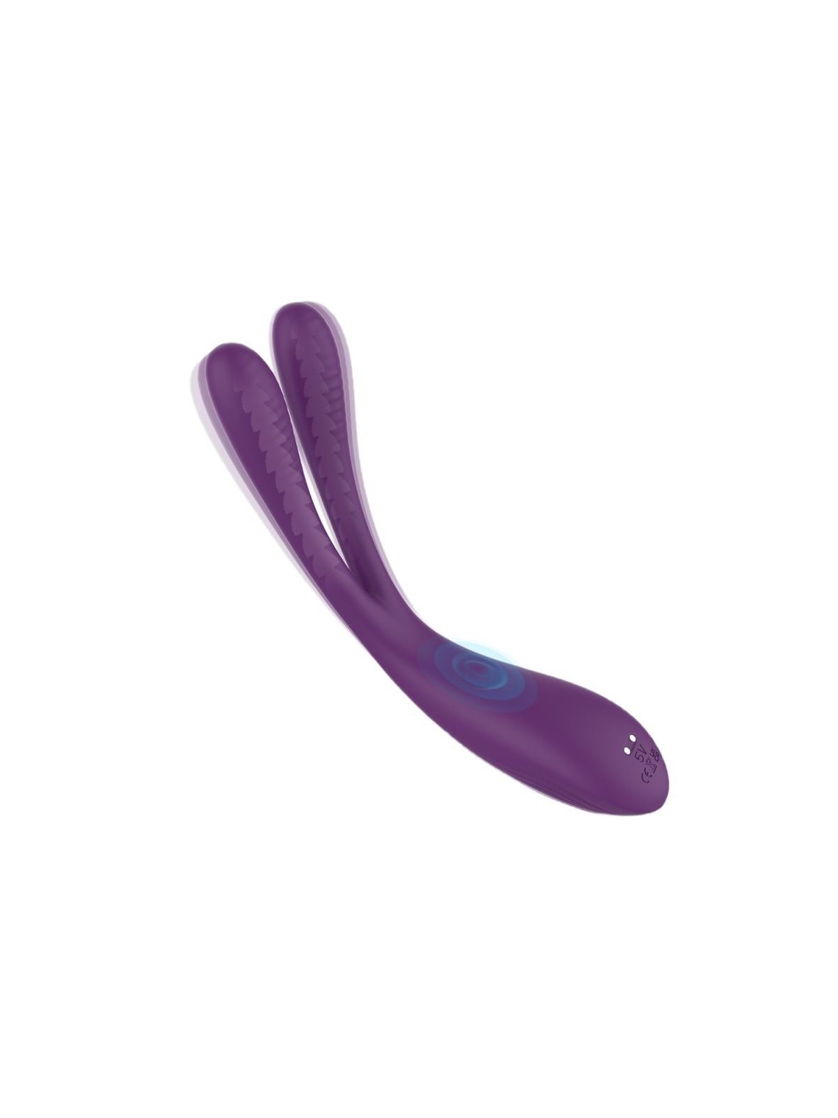 S-hande vibratore multifunzionale jade rabbit violet