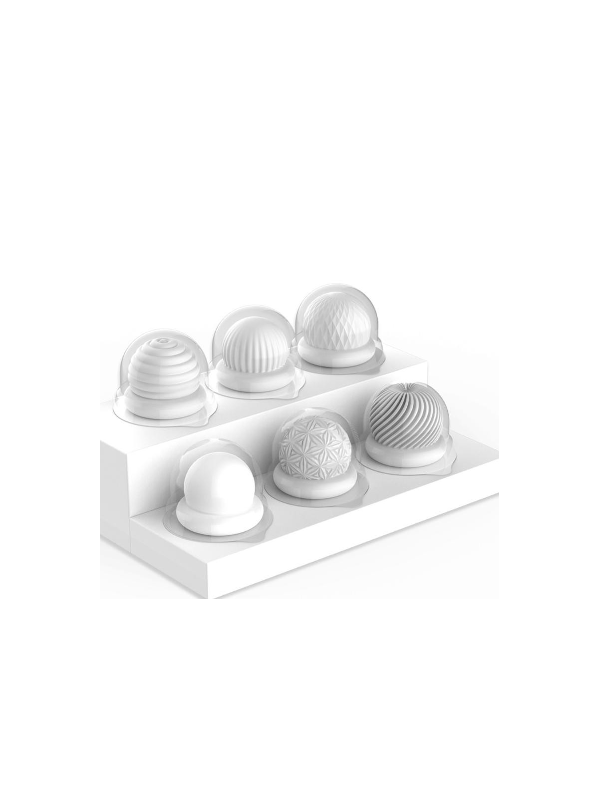S-hande masturbatore a forma di uovo jelly cup
