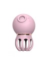 S-hande vibratore a suzione mirror 2 rosa