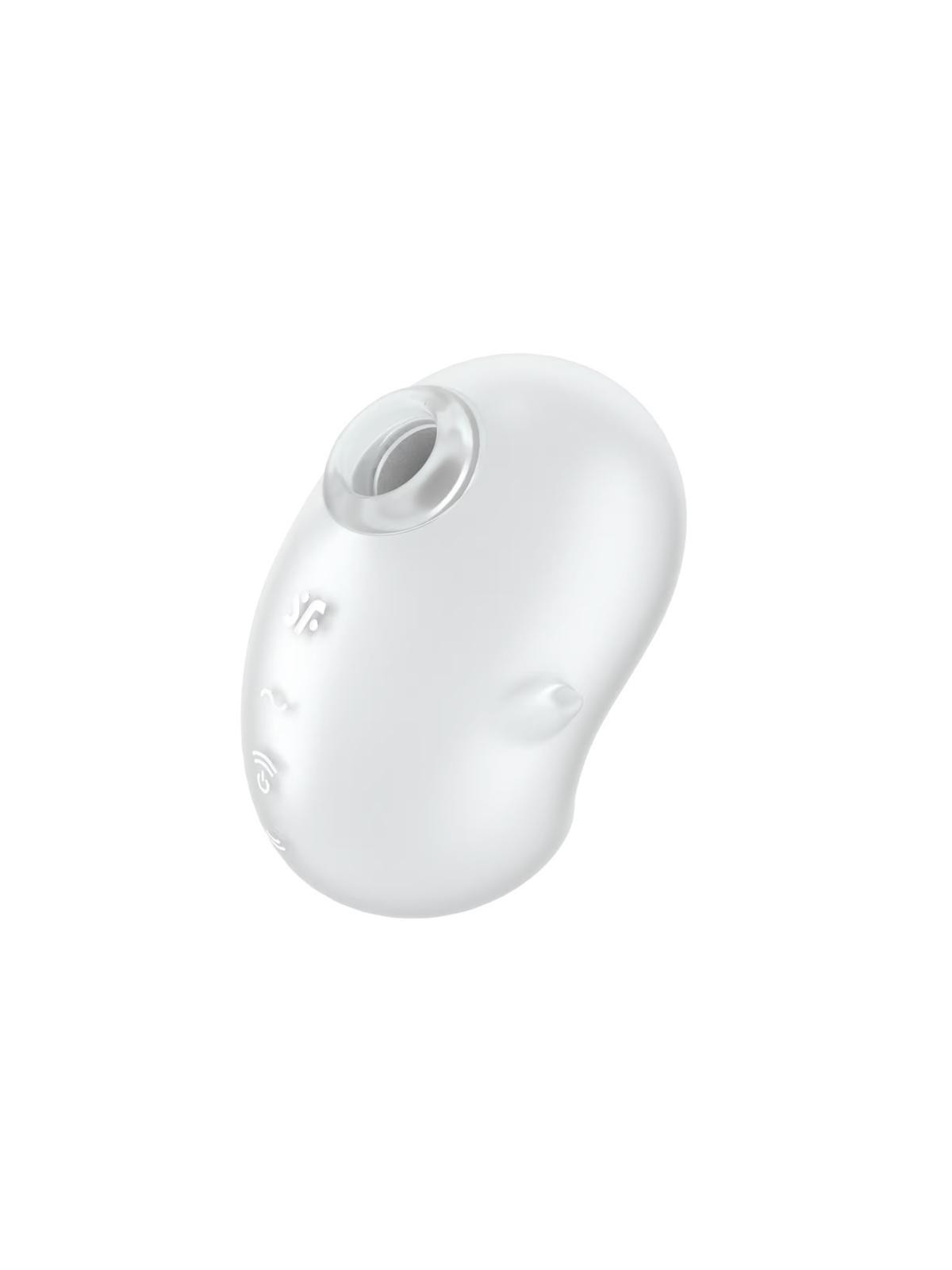Satisfyer stimolatore clitorideo cutie ghost bianco