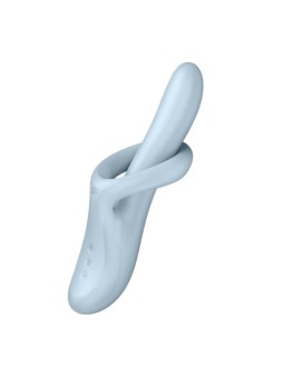 Satisfyer stimolatore clitorideo heat flex 4 blu