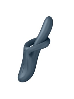 Satisfyer stimolatore clitorideo heat flex 4 grigio