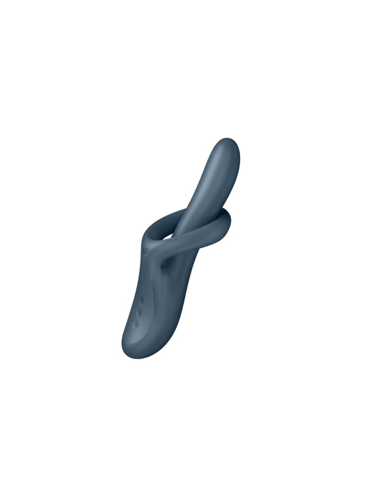 Satisfyer stimolatore clitorideo heat flex 4 grigio