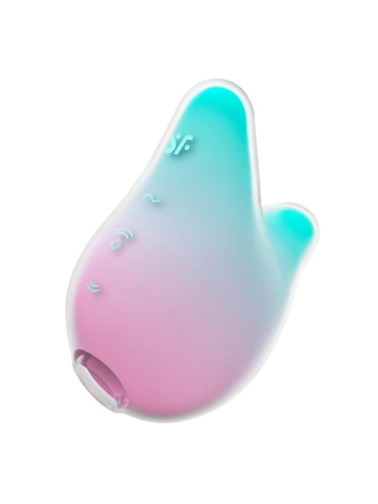 Satisfyer stimolatore clitorideo mermaid vibes menta/rosa