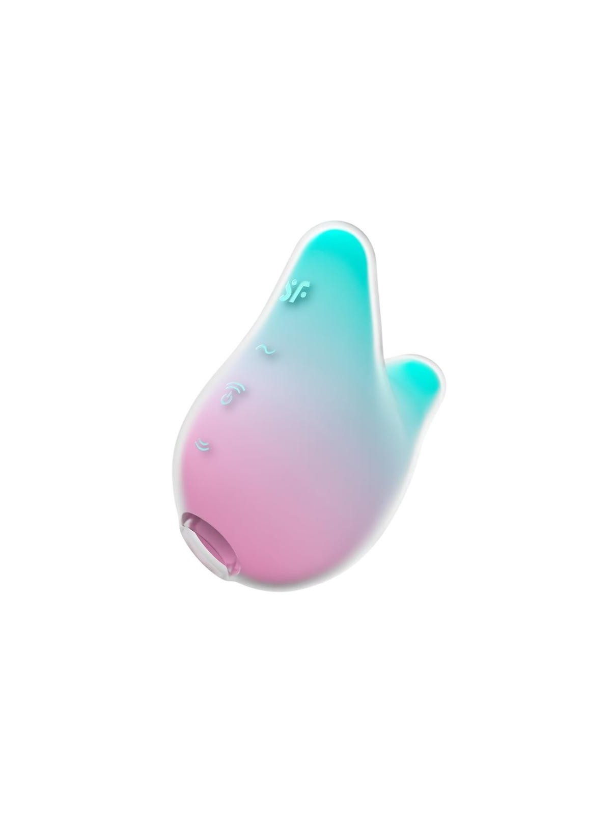 Satisfyer stimolatore clitorideo mermaid vibes menta/rosa