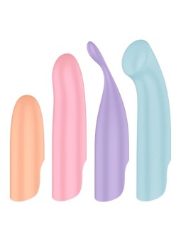 Satisfyer vibratore playful four con accessori intercambiabili