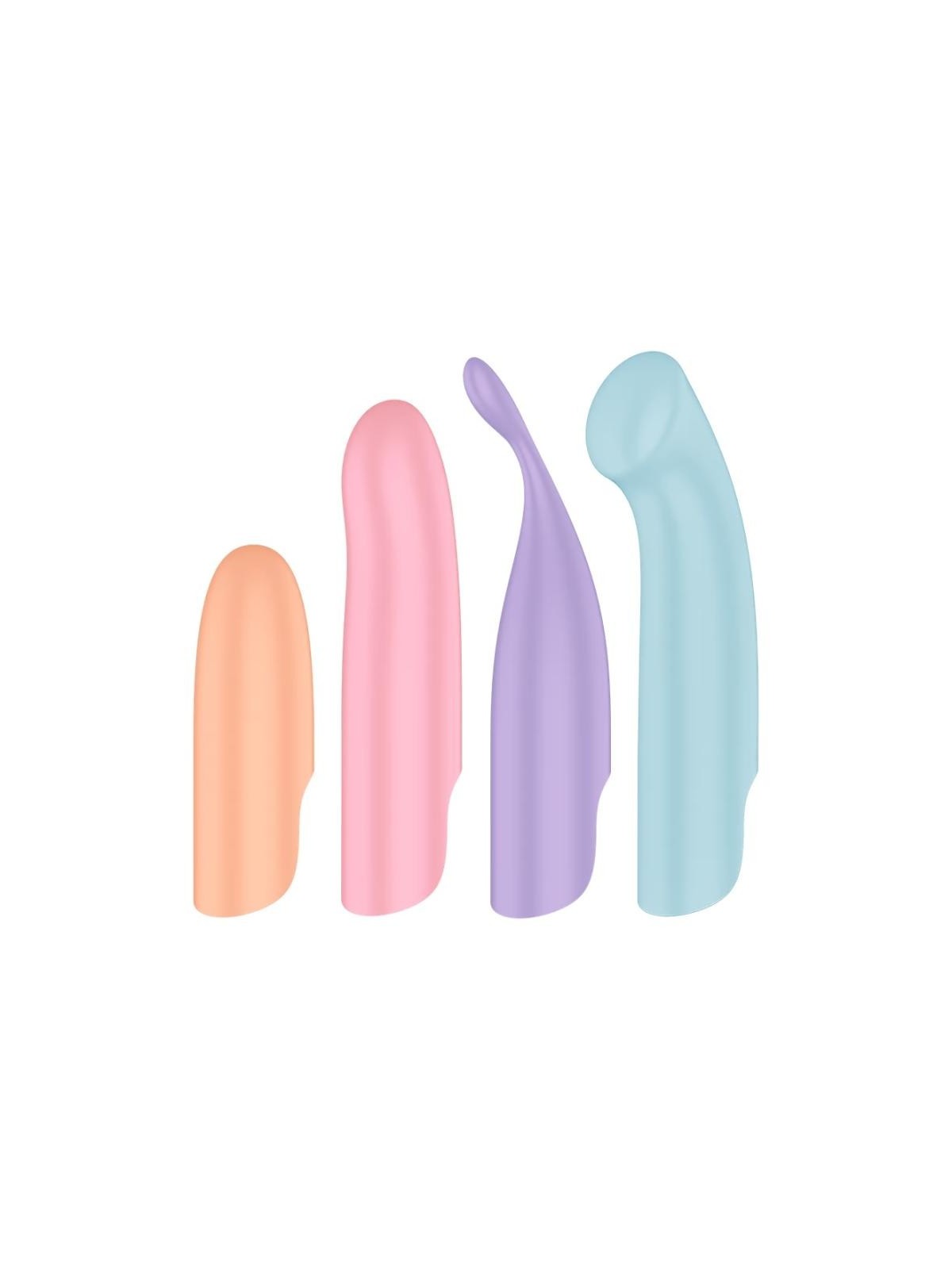 Satisfyer vibratore playful four con accessori intercambiabili