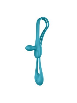 Satisfyer plug & play 1 plug anale vibrante multifunzionale bluegreen