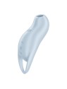 Satisfyer stimolatore clitorideo ricaricabile pocket pro air wave blu
