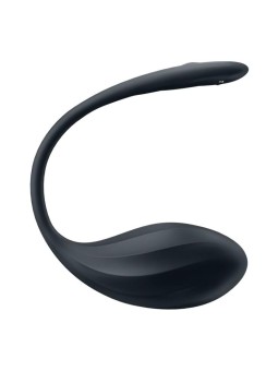 Satisfyer uovo vibrante a petalo a coste nero