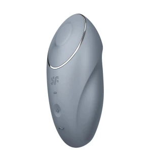 Satisfyer stimolatore clitorideo tap & climax 1 bluegrey