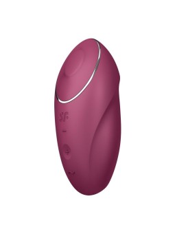 Satisfyer stimolatore clitorideo tap & climax 1 fuchsia