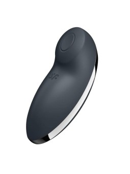 Satisfyer stimolatore clitorideo tap & climax 2 pressure grigio