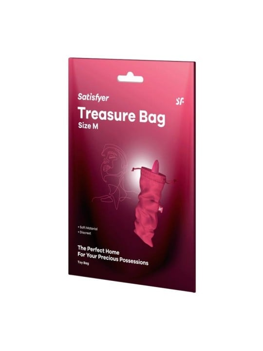 Satisfyer borsa portaoggetti treasure bag m rosa