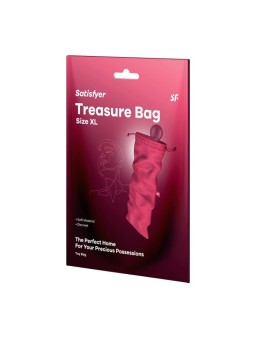 Satisfyer borsa portaoggetti treasure bag xl rosa
