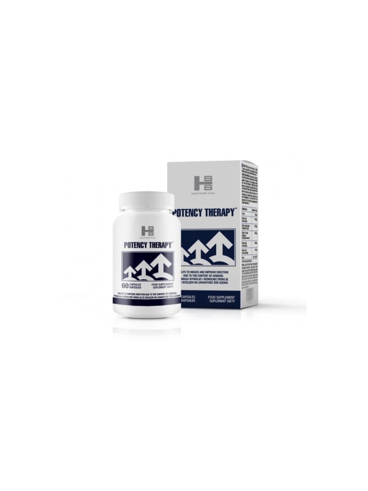 Sexual health series la terapia di potenza aiuta a indurre e rafforzare l'erezione integratore alimentare 60 capsule