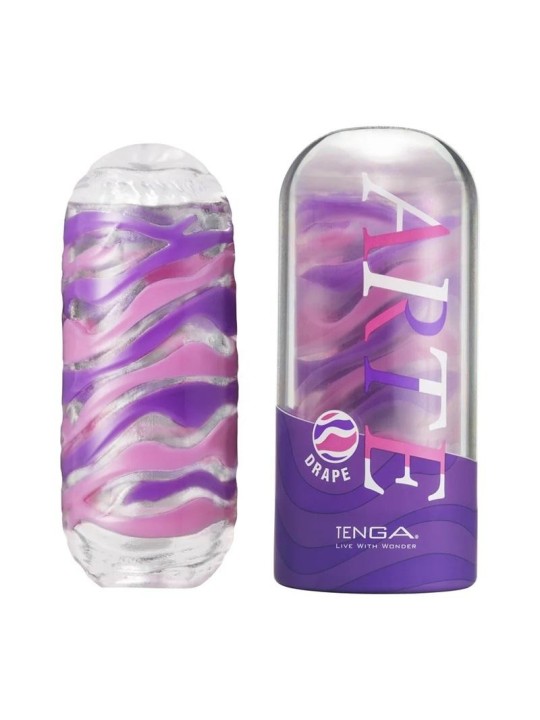 Tenga masturbatore manuale arte drape