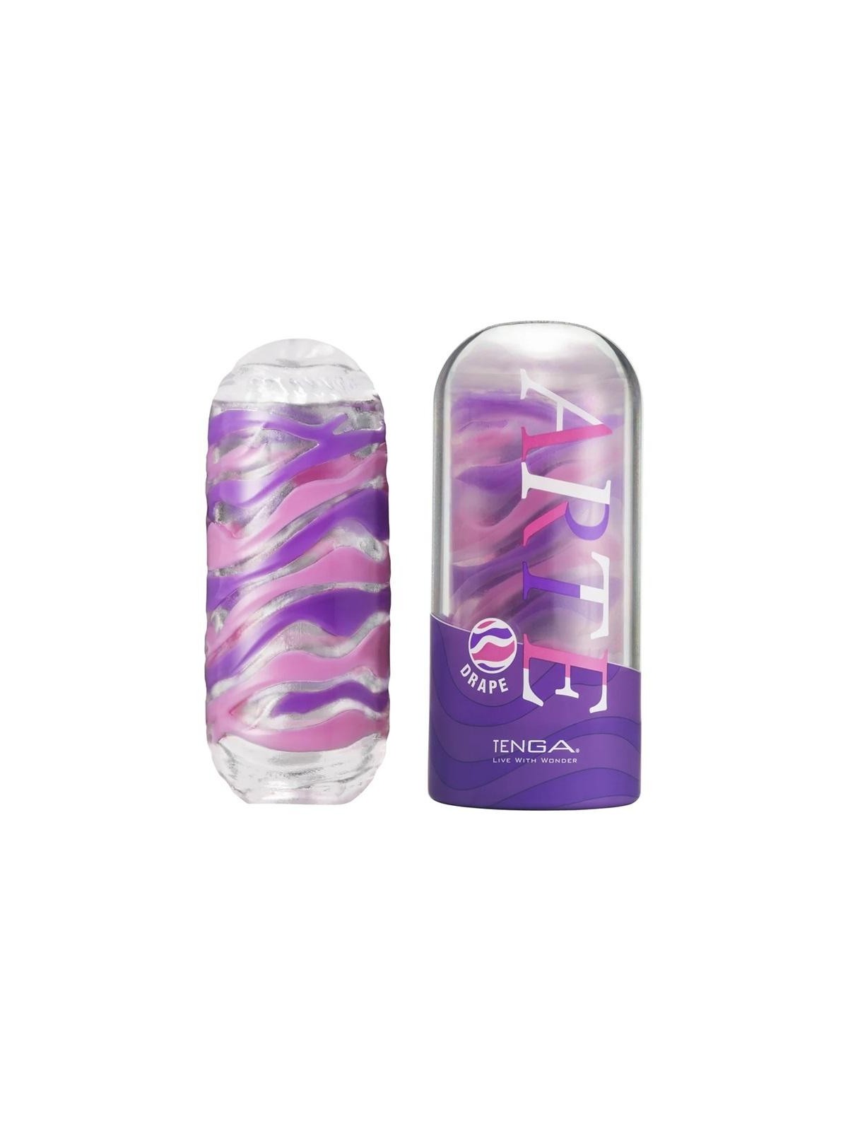 Tenga masturbatore manuale arte drape