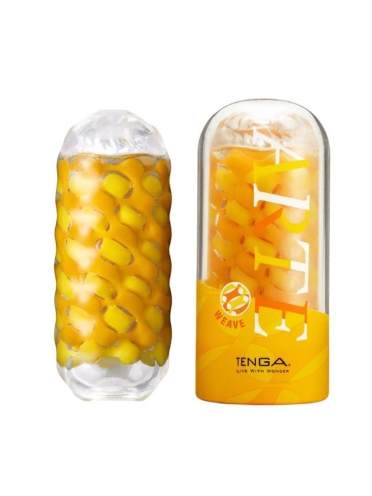 Tenga masturbatore manuale arte weave